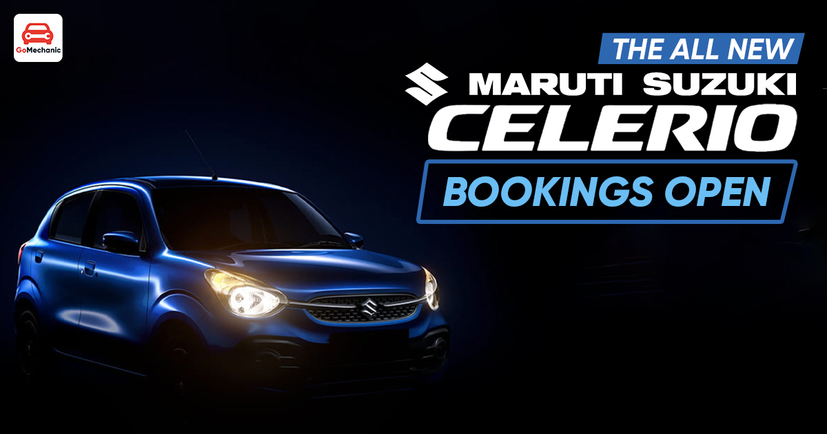 Maruti Suzuki Celerio Bookings Open