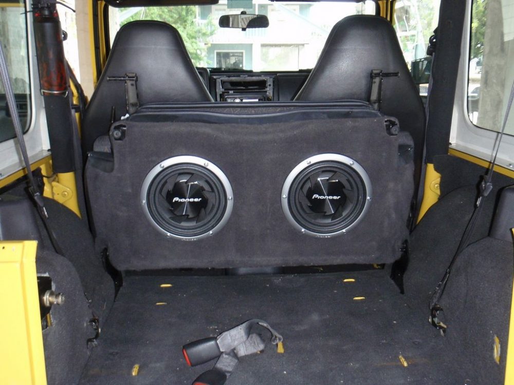 Places to Install a Subwoofer in the Car: Trunk, Rear Seat & More