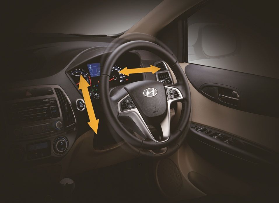 Steering wheels with only tilt option
