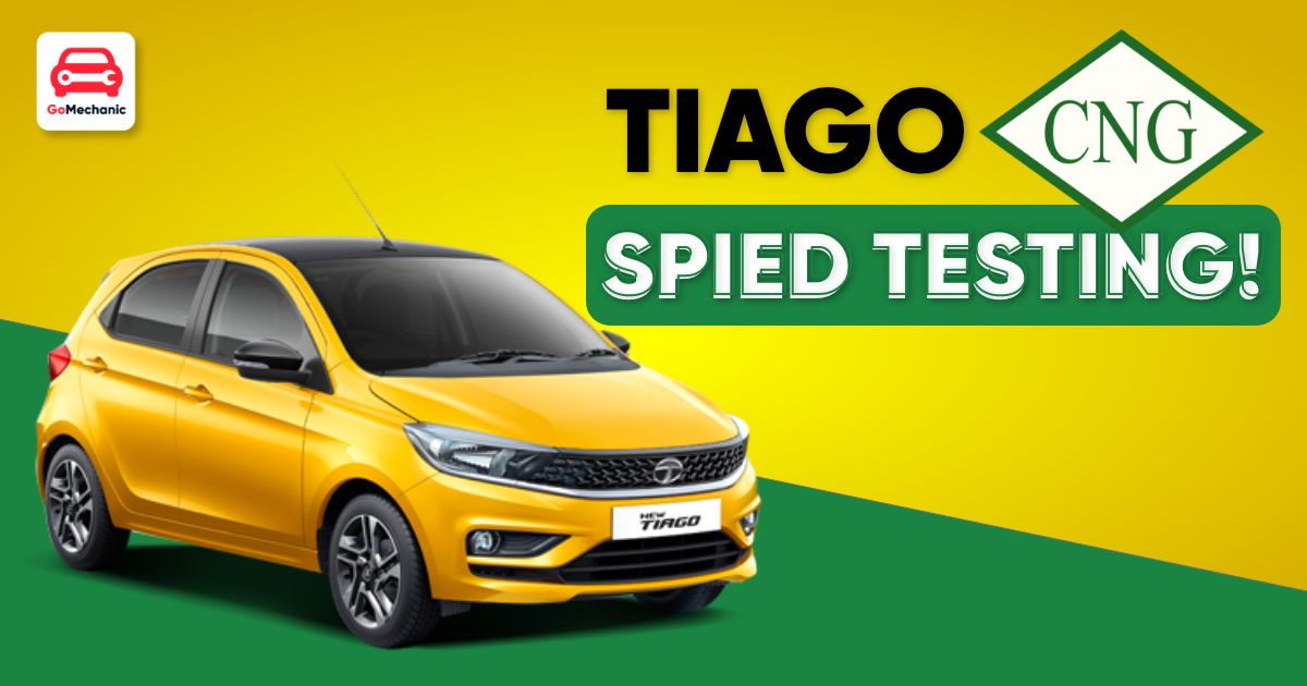 Tiago CNG Spied Testing!