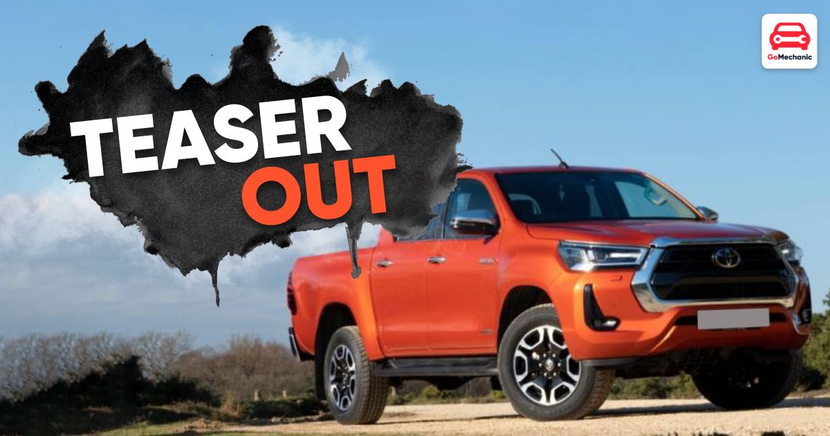 Toyota Hilux Teaser Out!
