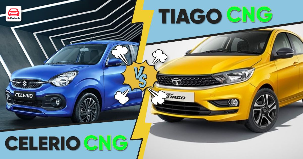 Tata Tiago CNG VS Maruti Suzuki Celerio CNG- Compared!