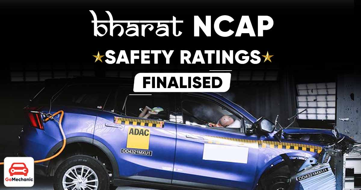 BHARAT NCAP CAR SAFETY RATINGS TO BE FINALISED SOON