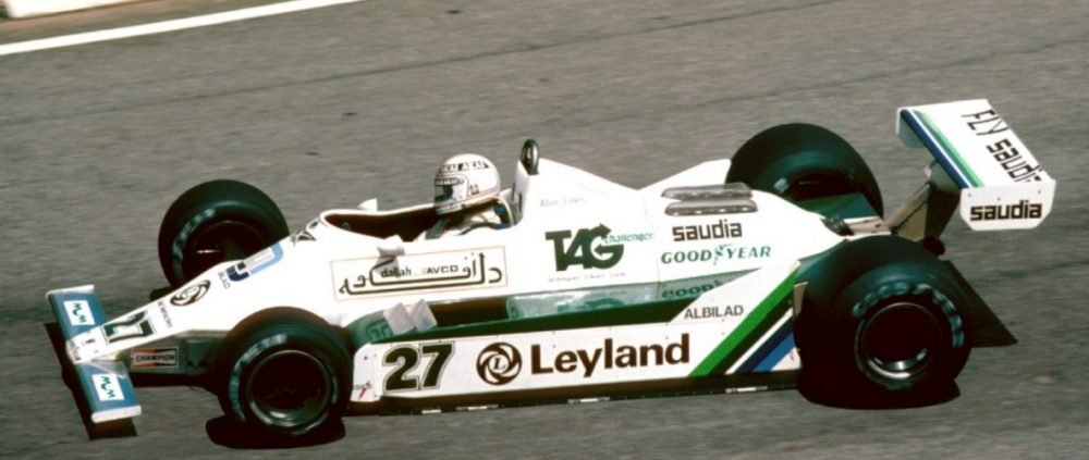 F1 from late 1970s with side skirts for ground effect