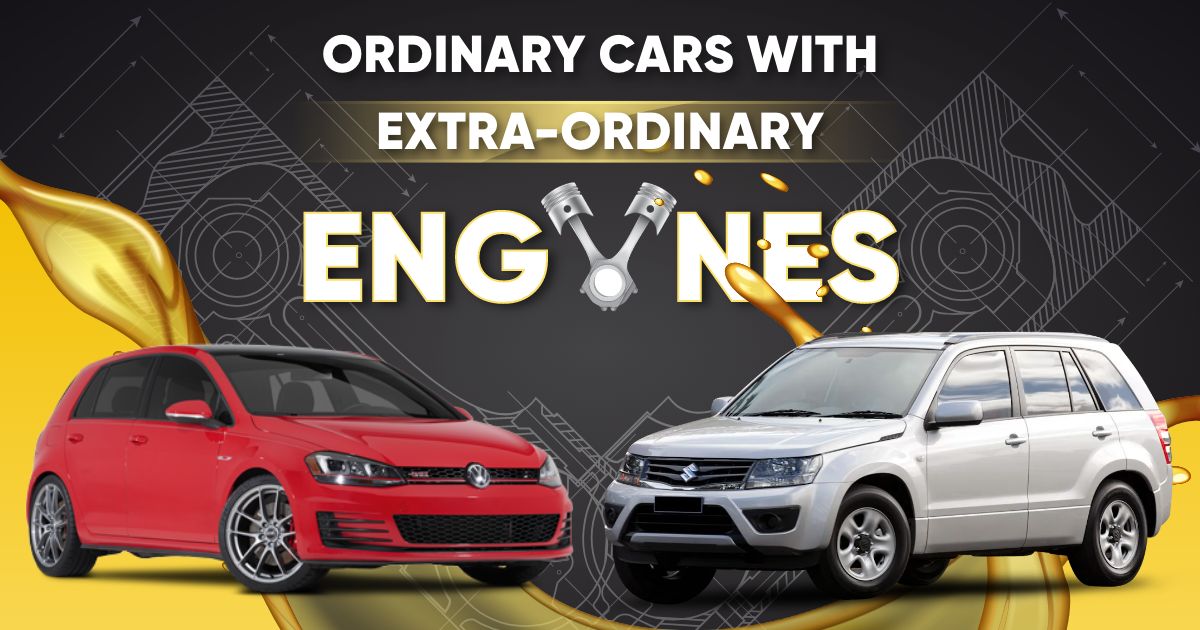 8 Ordinary Cars That Were Offered With Extra-Ordinary Engines Part-I