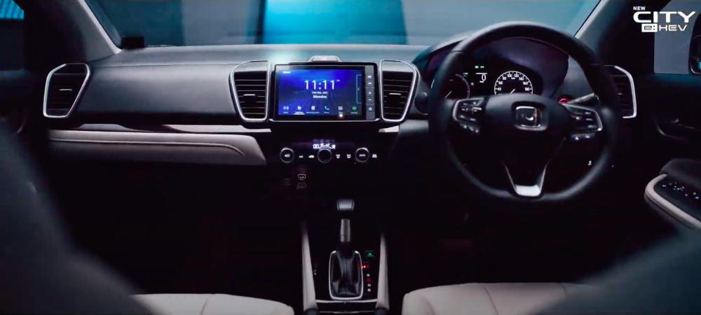 Honda City Hybrid Interior Dashboard Layout