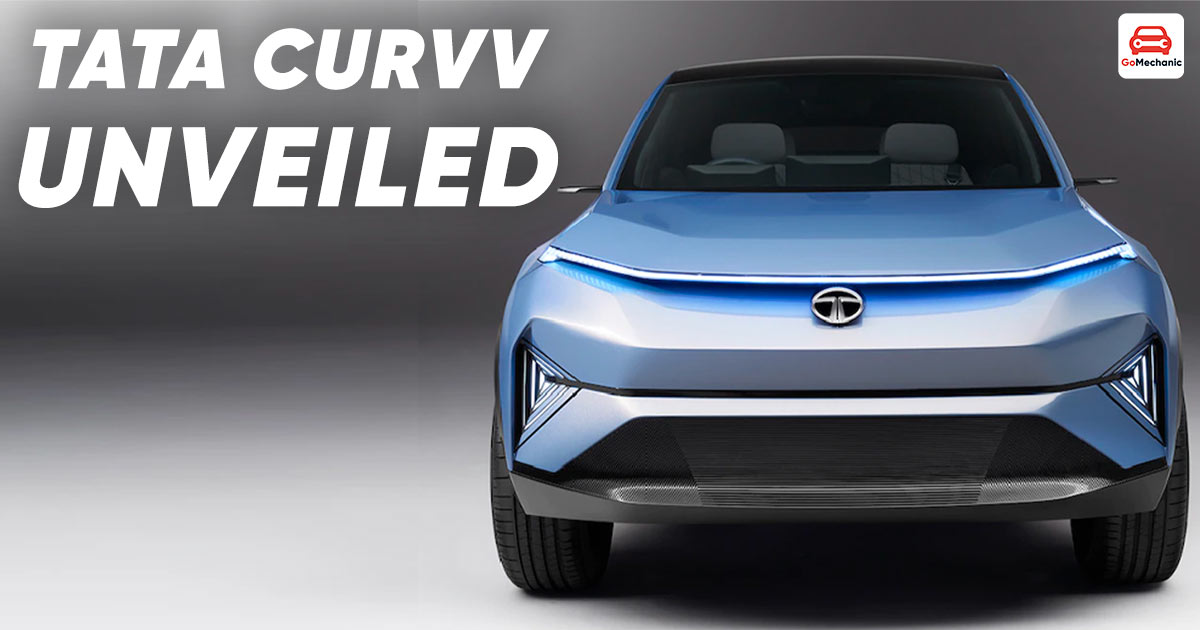 Tata Curvv SUV Unveiled in India! To Sit Above Nexon EV