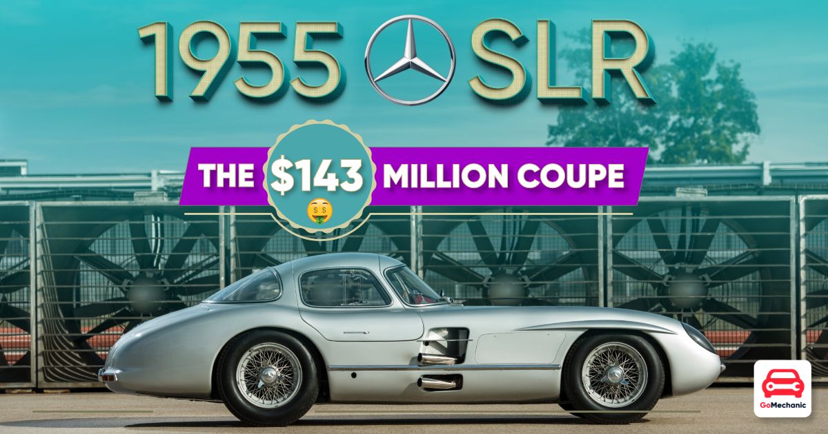 1955 Mercedes-Benz SLR: The $143 Million Coupe