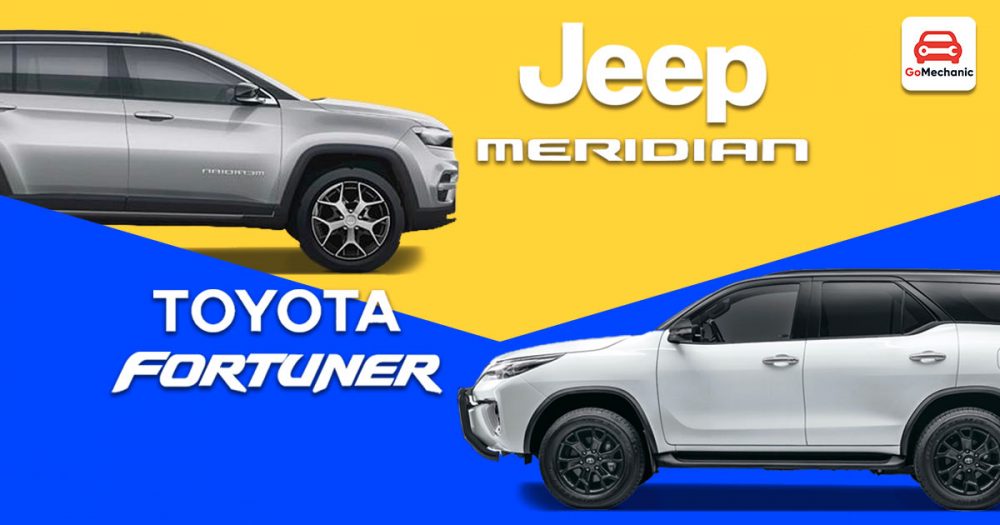 Jeep Meridian Vs Toyota Fortuner | The Better 7-Seater SUV?