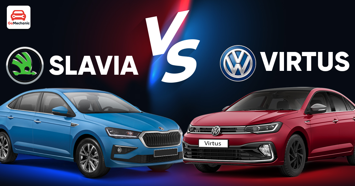Volkswagen Virtus vs. Skoda Slavia | Which One Should You Pick?