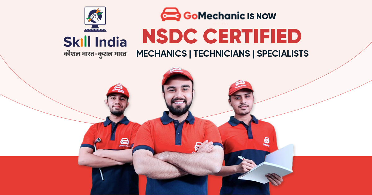 GoMechanic Partners With NSDC Under Skill India Mission