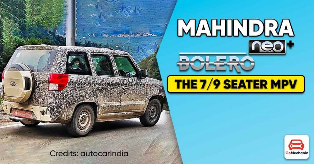 Mahindra Bolero Neo PLUS | The 7/9 Seater MPV |