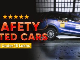 5 Star Safety Rating Cars In India - Under 15 Lakhs