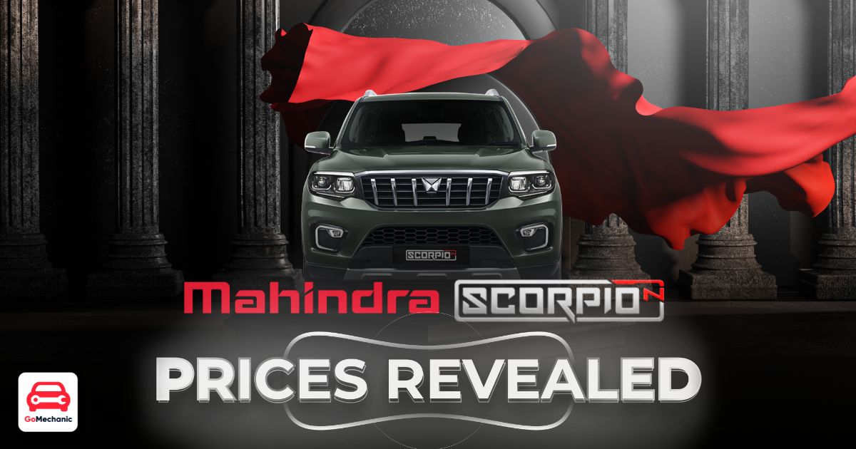 Scorpio N Variant Wise Price Revealed
