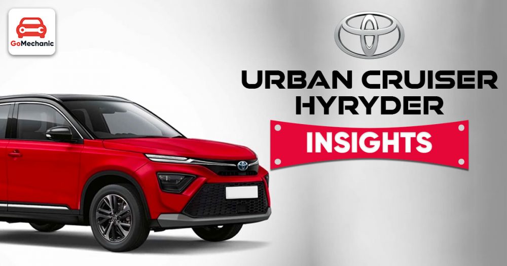 Toyota Urban Cruiser Hyryder (Creta-Rival) – Everything You Need To Know!