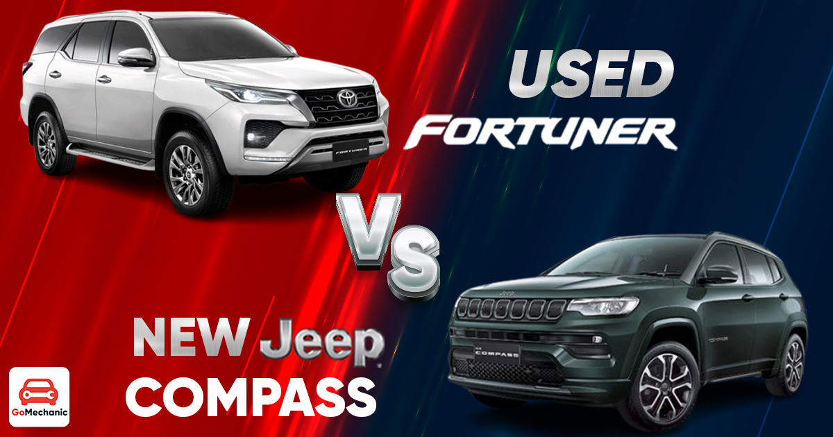 Used Toyota Fortuner vs New Jeep Compass vs Compition | The 30 Lakh Affair!