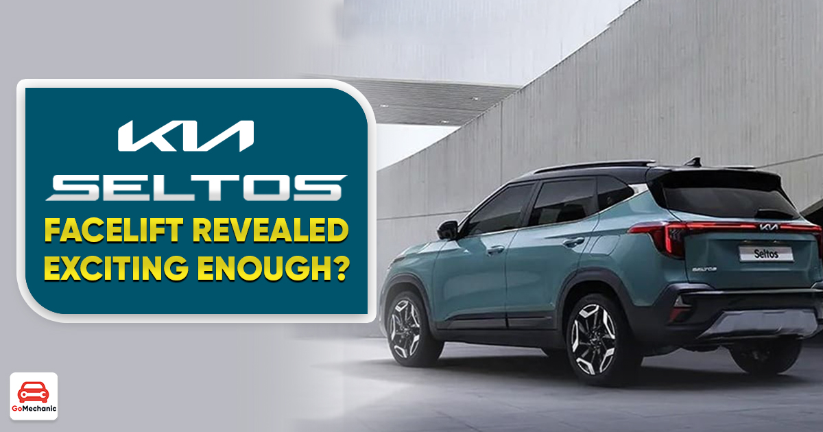 Kia Seltos Facelift Revealed! Exciting Enough?