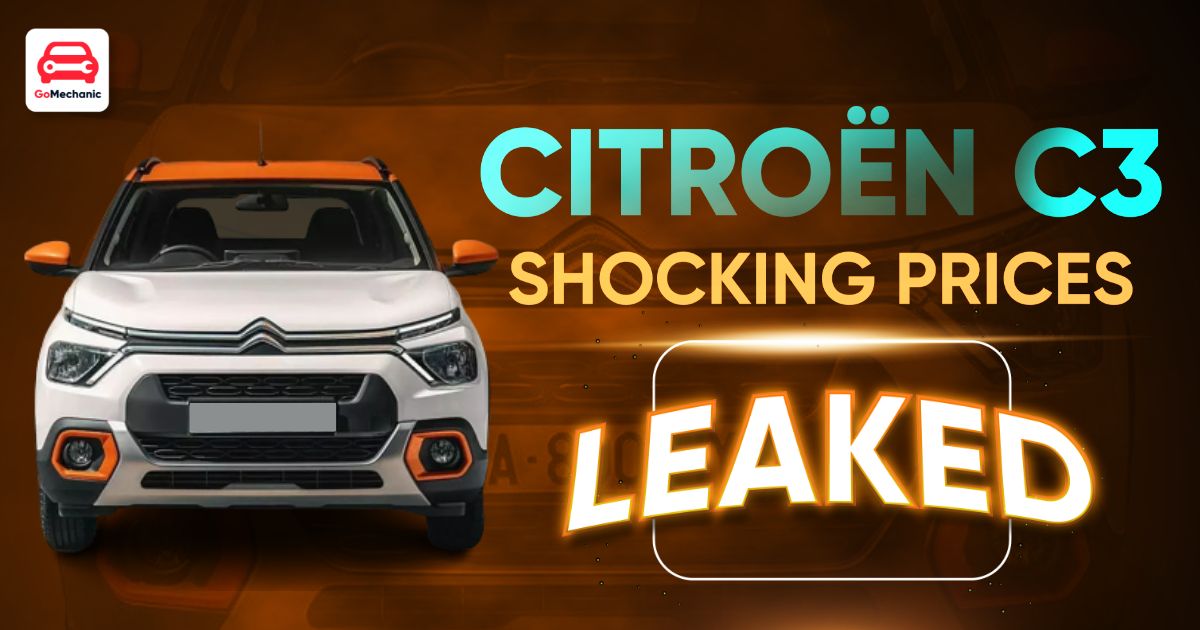 Citroen C3 Shocking Prices Leaked!