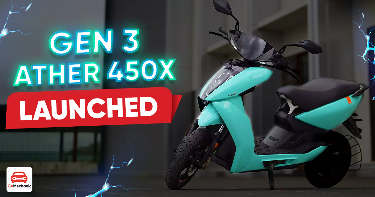 Gen 3 Ather 450X Launched – Bigger Battery, Better Range!