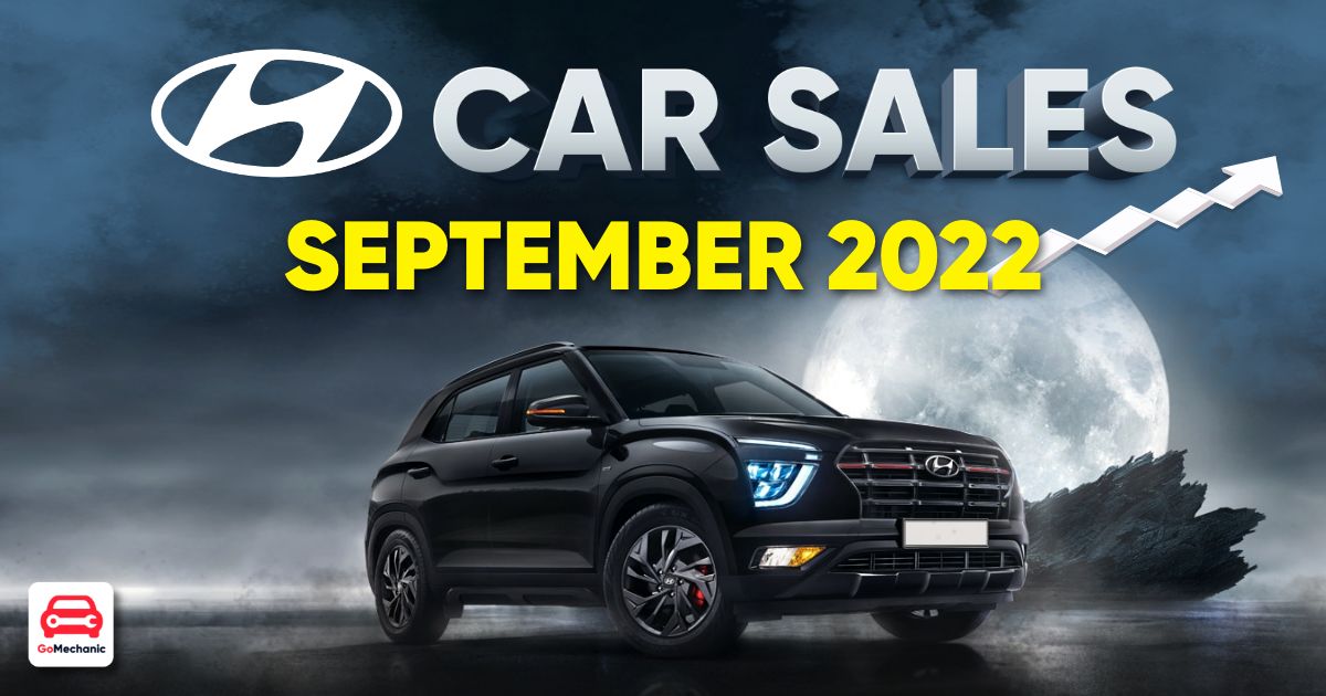 Hyundai Car Sales September 2022
