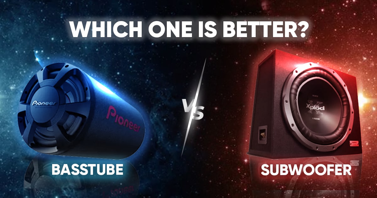 Bass Tube vs Subwoofer