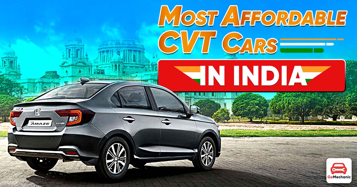 5 Most Affordable Cars with CVT in India