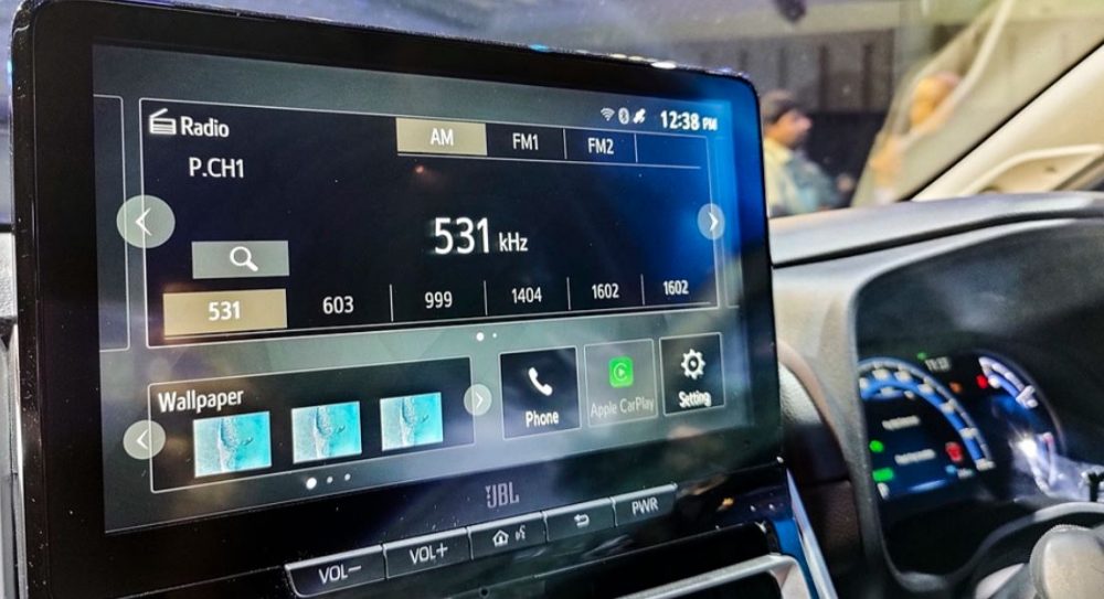 Toyota Innova Hycross Premium JBL Sound System