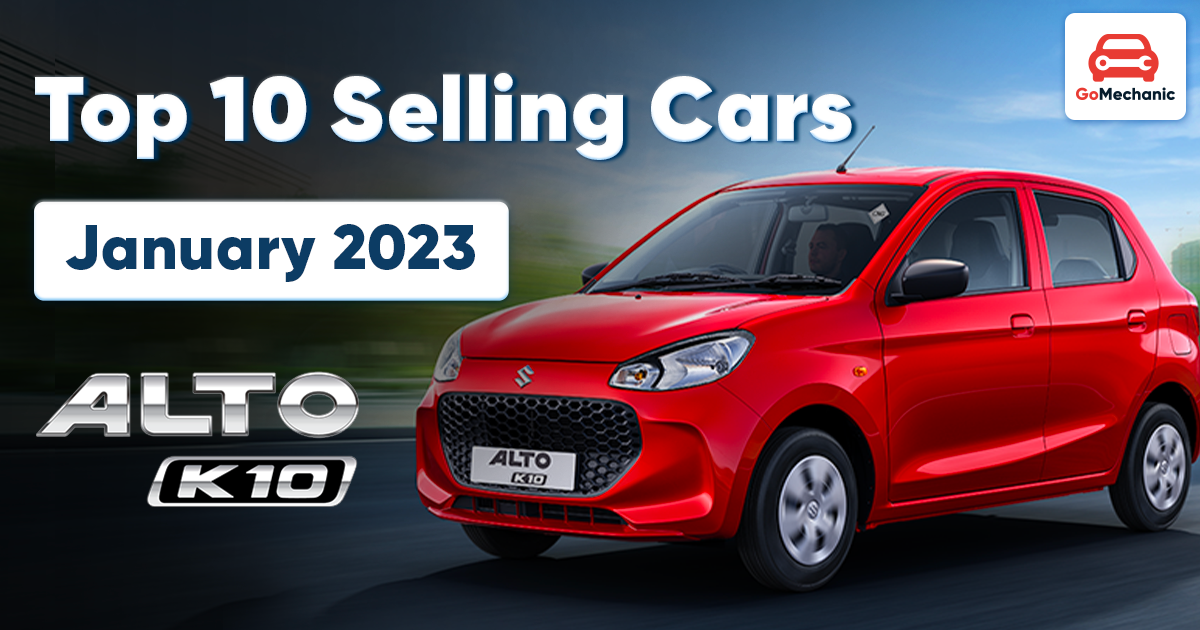 Top Selling Cars | January 2023