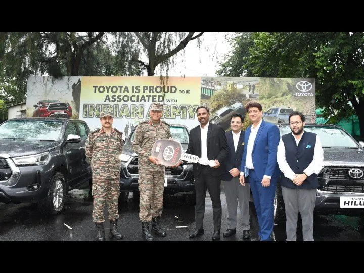 Toyota Hilux Indian Army Fleet